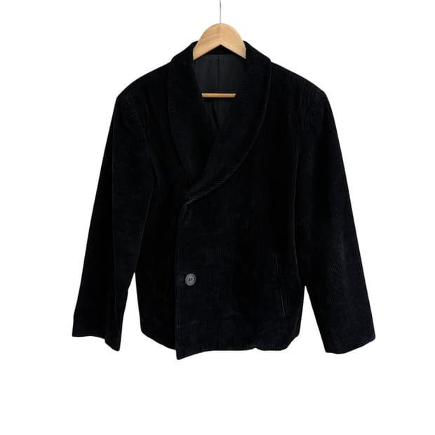 요지야마모토 코듀로이 브레스티드 자켓