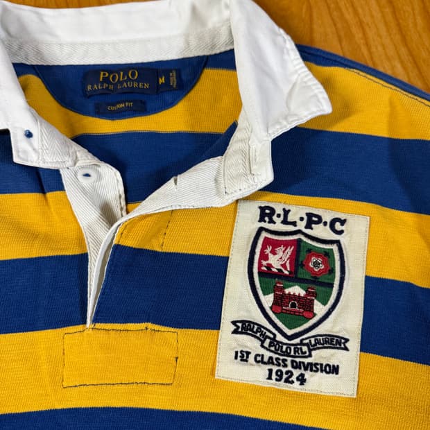 랄프로렌 럭비티 카라티 팝니다 미국M(100)