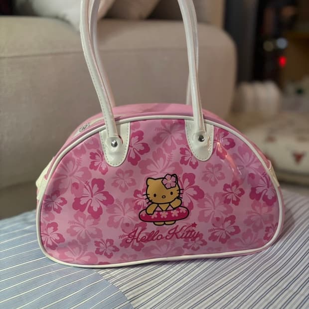 스핀스 태닝키티 가방 (국내 미출시 한정판, 헬로키티)