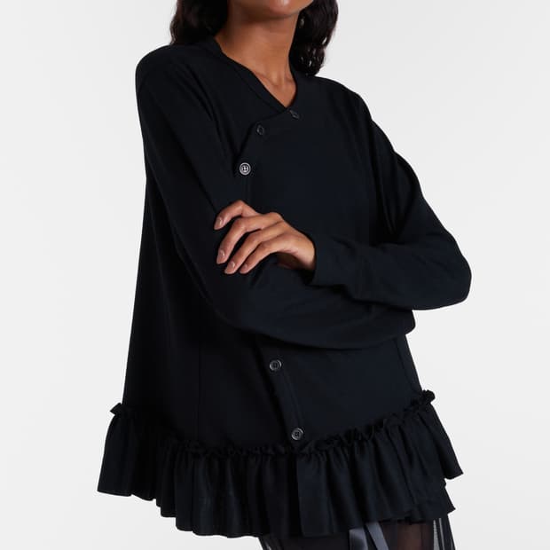 25aw 느와케이니노미야 꼼데가르송 가디건 s