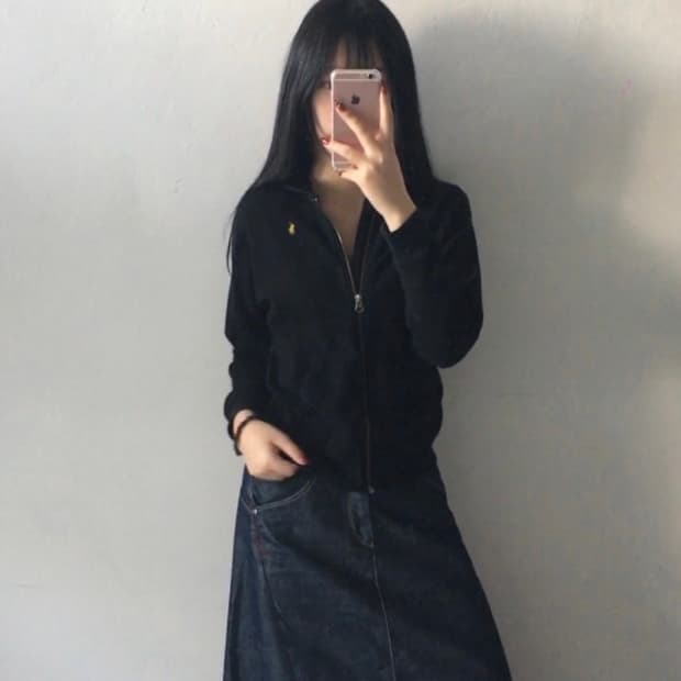 폴로 랄프로렌 포니로고 후드집업