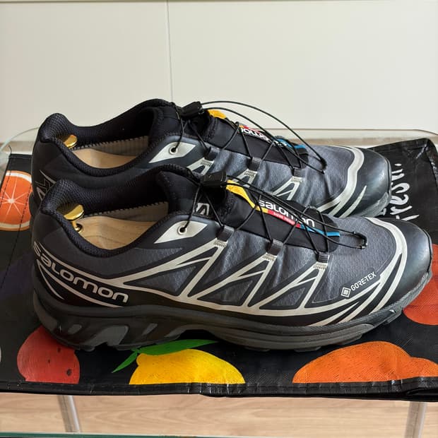살로몬 xt-6 고어텍스 블랙에보니 300