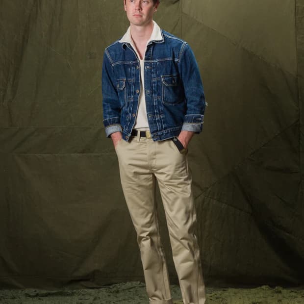 리얼맥코이 맥퀸 치노 팬츠