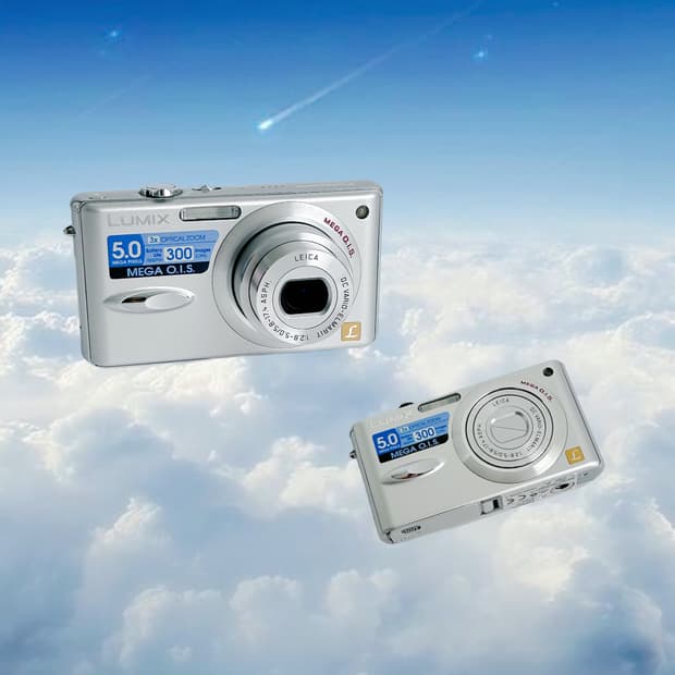 좋은컨디션!) 파나소닉 루믹스 fx8 Lumix 빈티지 디카