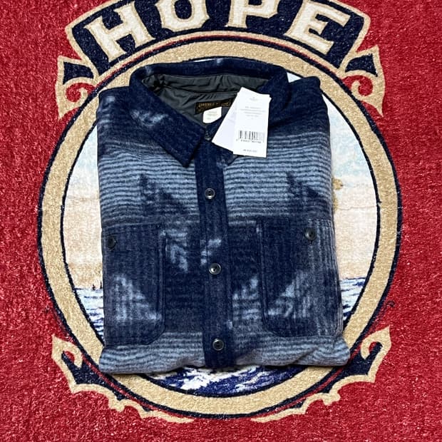 더블알엘 (RRL) 니트 자카드 오버셔츠