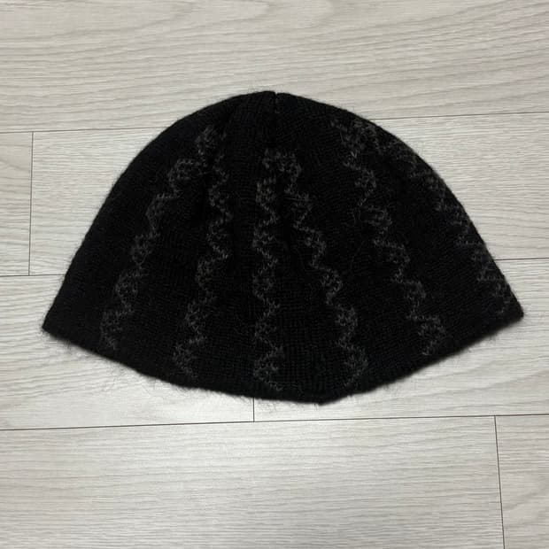 폴리테루 니트 비니 라이트 에스닉 블랙