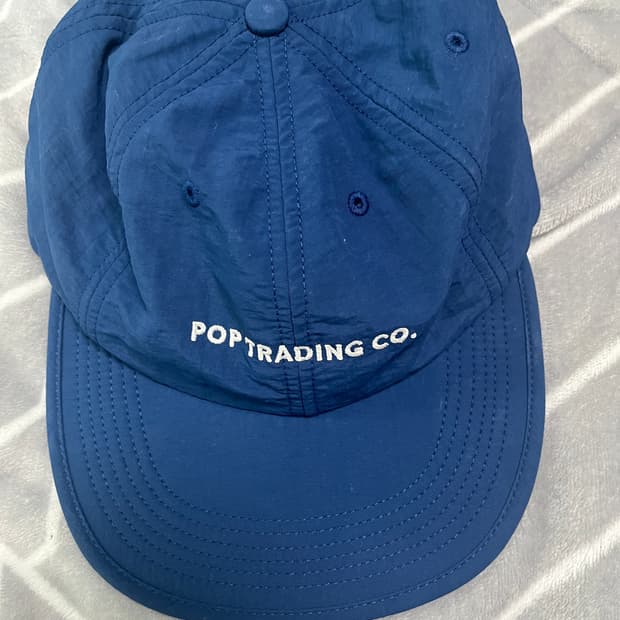 팝트레이딩컴퍼니 식스패널 캡 네이비