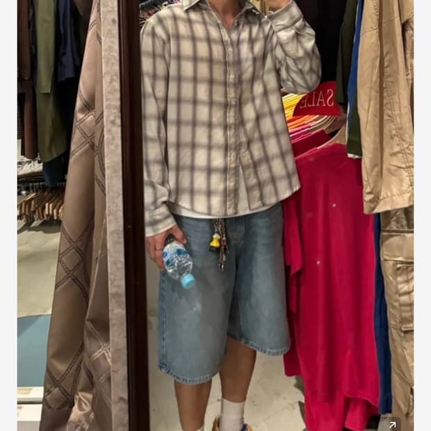 굿라이프웍스 체크셔츠