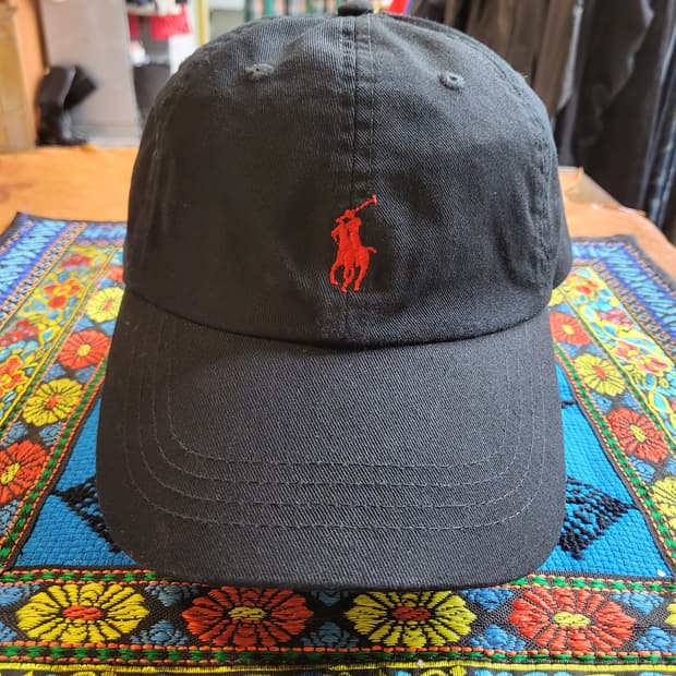 폴로랄프로렌 레드포니 코튼치노 볼캡