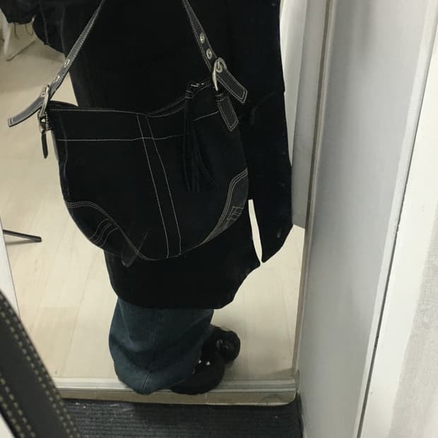 코치 빈티지 호보백