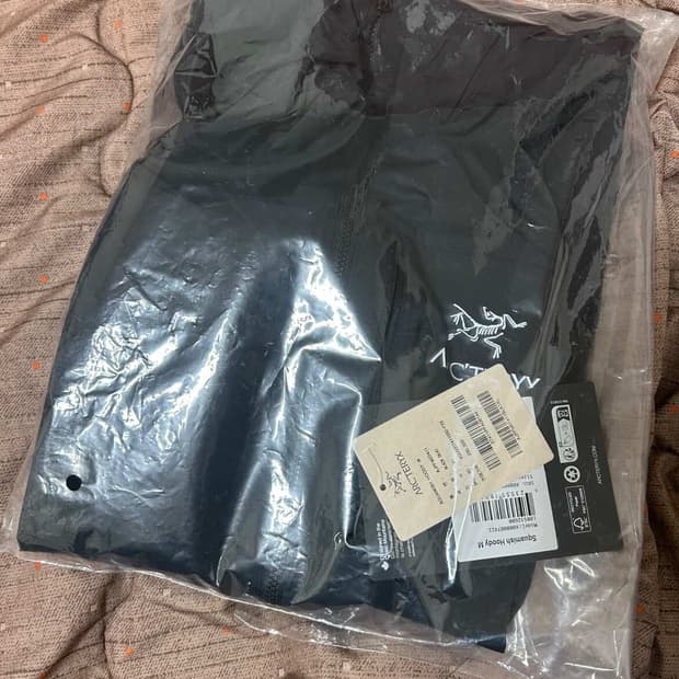 아크테릭스 스쿼미시 후디 블랙