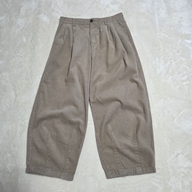 (32)무신사 코듀로이 와이드 벌룬 팬츠