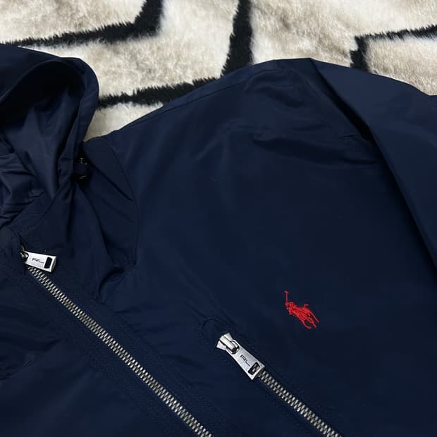 [L]폴로랄프로렌 후드 바람막이/네이비