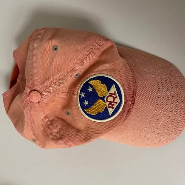 RRL 더블알엘 볼캡 핑크
