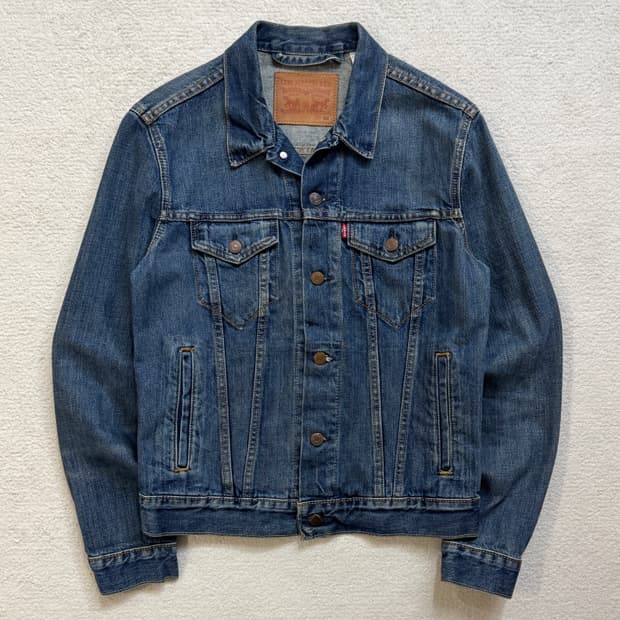 리바이스 데님 청자켓