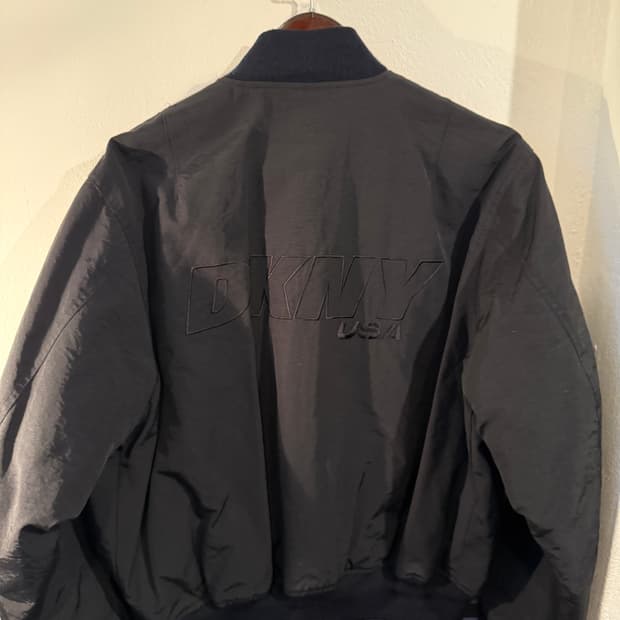 80s DKNY Bomber Jacket
