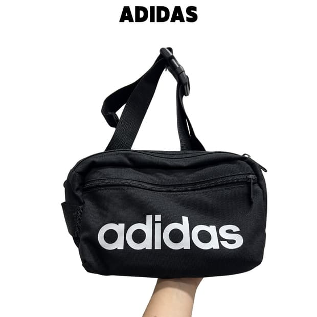 아디다스 슬링백 블랙