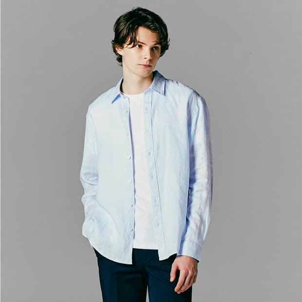 지오다노 린넨 셔츠