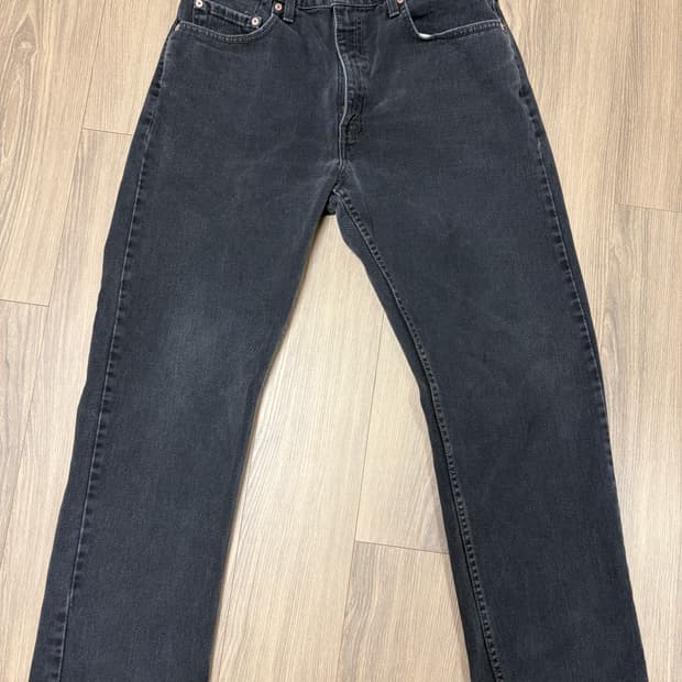 빈티지 리바이스 505 흑청 캐나다