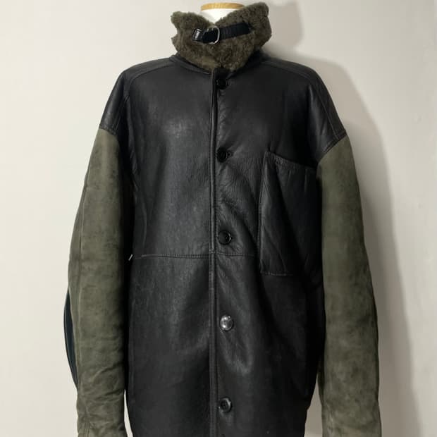 80‘s 지안프랑코 페레 램스킨 무스탕