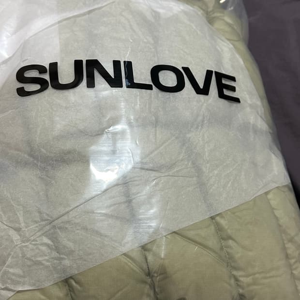 썬러브 경량패딩