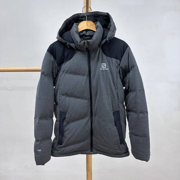 salomon 살로몬 남여공용 구스다운 패딩 점퍼 슬림핏100 J21