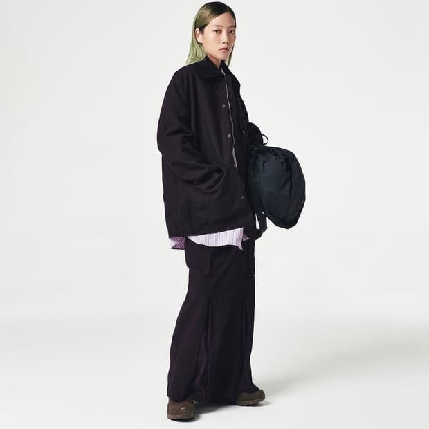 카고 맥시 스커트 와인 (퍼플에 더 가깝습니다)