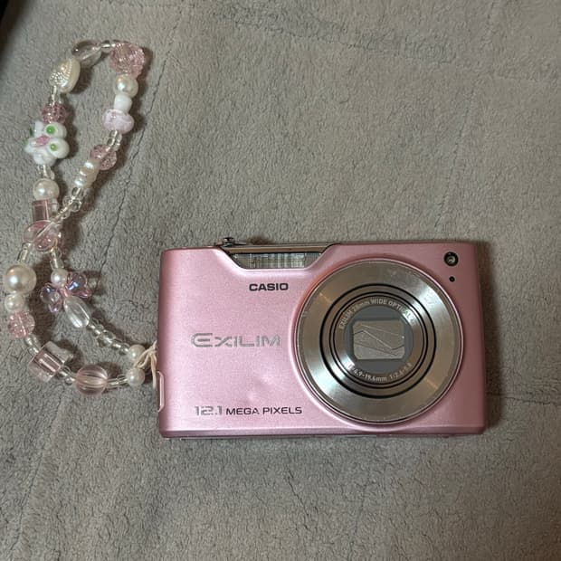 디카  casio-z450 핑크