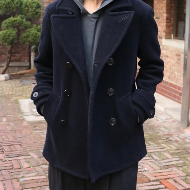 폴 스미스 다크네이비 피코트