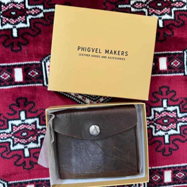 피그벨 phigvel 소가죽 지갑