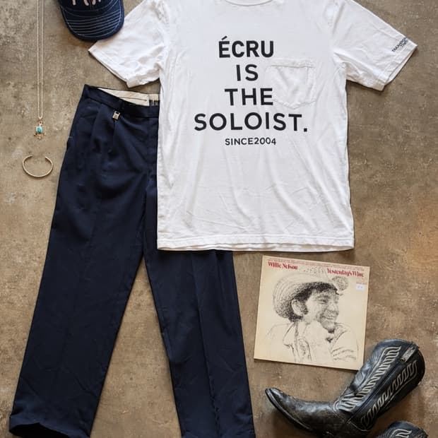 Soloist Ecru 20th Anniversary 티셔츠