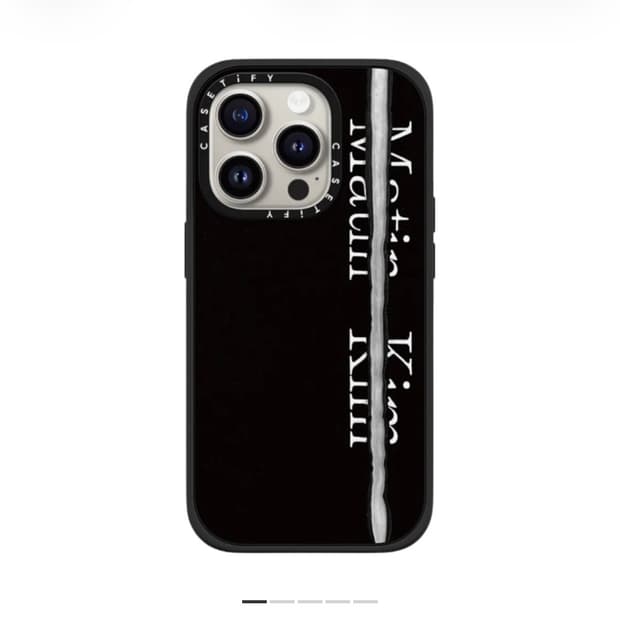 Casetify 마뗑킴 블랙 로고 구합니다