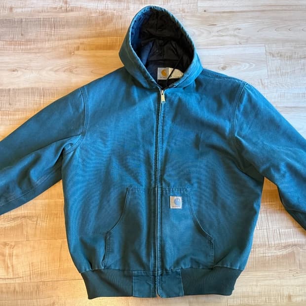 칼하트 J130 덕 액티브 재킷 그린