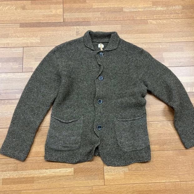  캐피탈 울 핸드 니트 코위찬 G-자켓