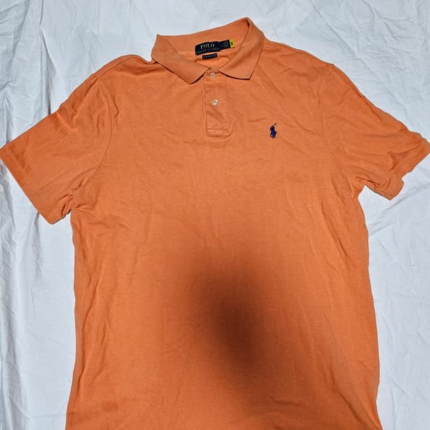 폴로랄프로렌 PK티 카라티 카라티셔츠 오렌지 L