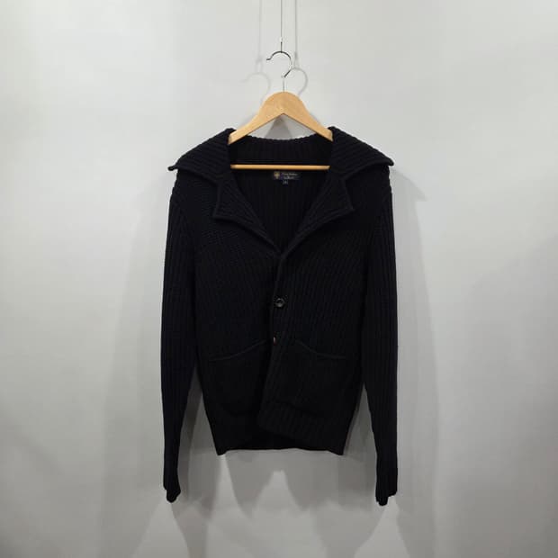 브룩스브라더스 카라 니트 가디건 S