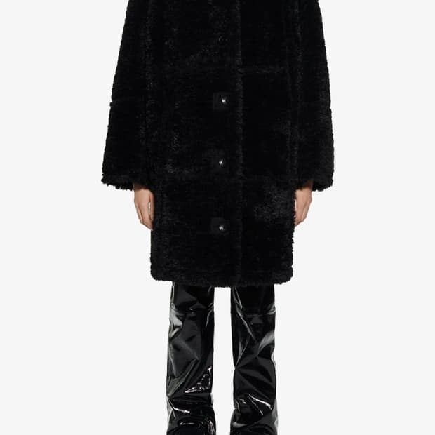 stand studio samira 스탠드스튜디오 리버시블 무스탕 퍼자켓