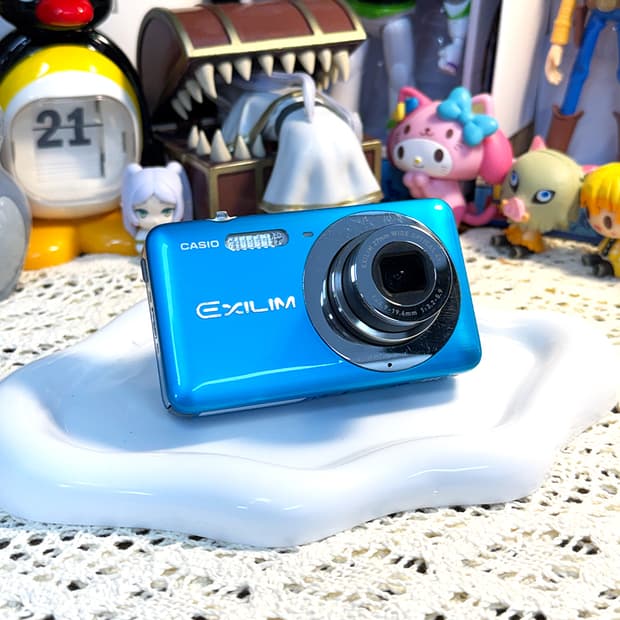 [🌊여름HOT] 카시오 엑슬림 Exilim EX-Z800 블루 디카