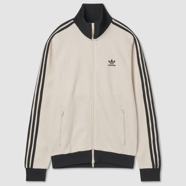 아디다스 와플 BB 트랙탑 - 원더화이트 (M)