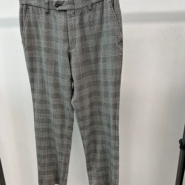 32) 버버리 골프 울 체크 슬랙스 