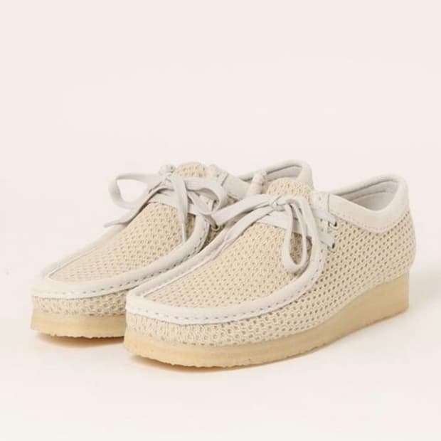 클락스 오프 화이트 메쉬