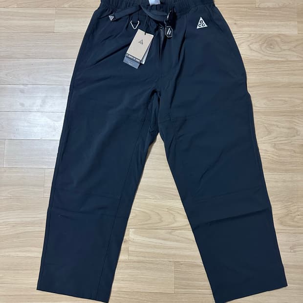 나이키 ACG UV 하이킹 팬츠 블랙 등산 백패킹 캠핑 새제품 L