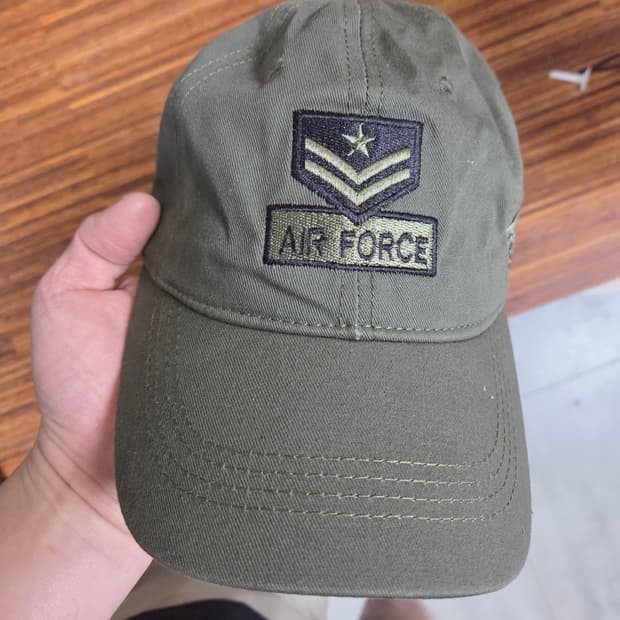 밀리터리 공군 에어포스 자수 모자 프리 