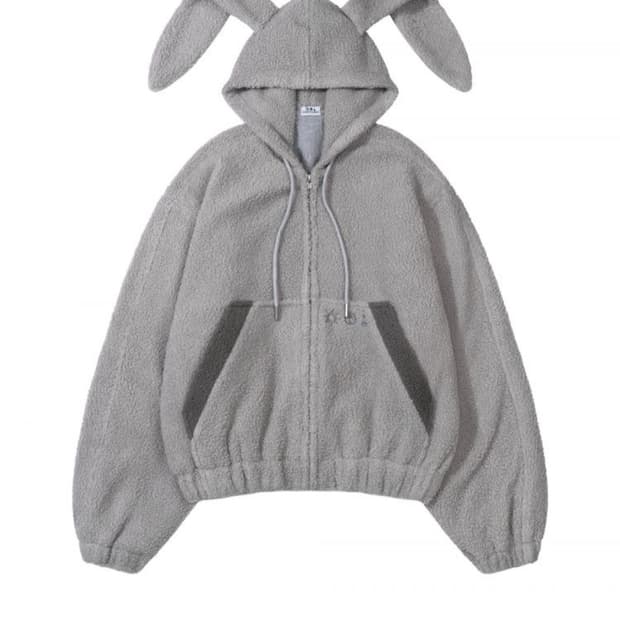 어스지구 버니 자켓 후드집업