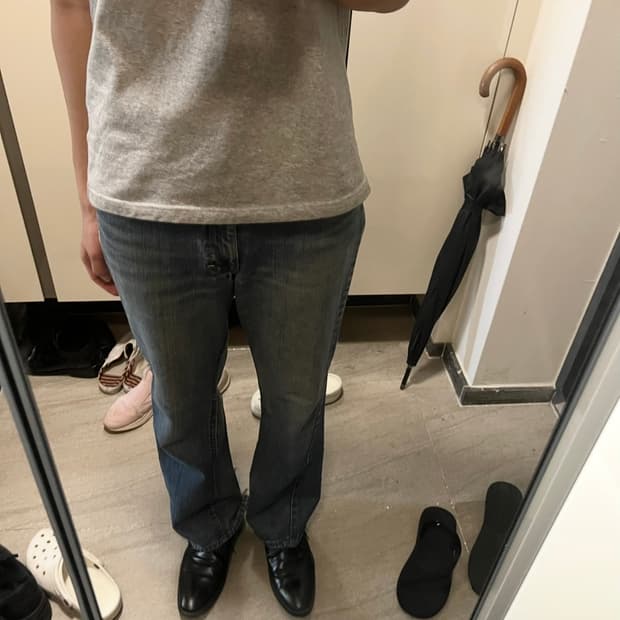 Lee 플레어 데님