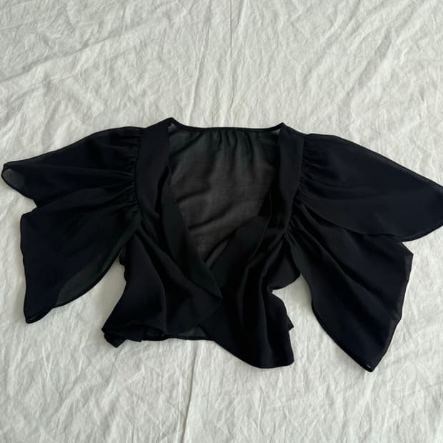 블랙 긱시크 페어리 볼레로