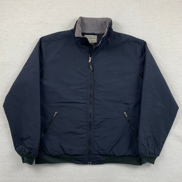 엘엘빈 나일론쉘 플리스 안감 웜업 자켓