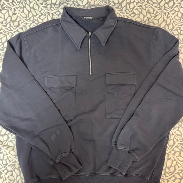 이스트로그 맨투맨 네이비 xl