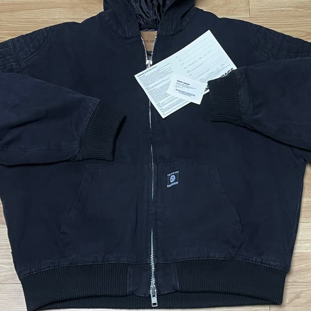 인세인개러지 후드 워크자켓 블랙