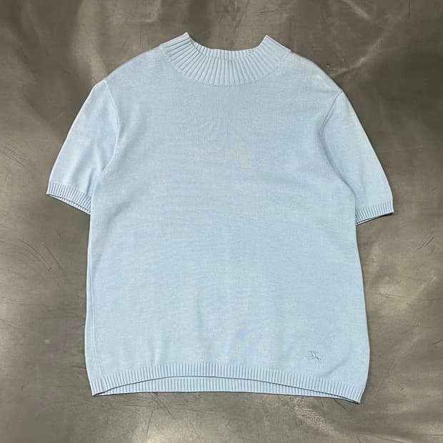  버버리 아카이브 하프 니트 y15883